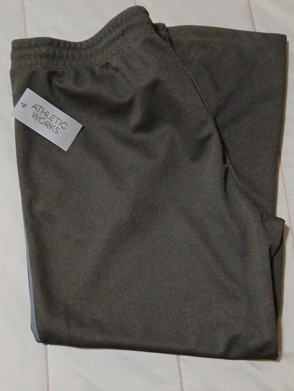 Athletic Works Men's 3X Tricot Track Pants